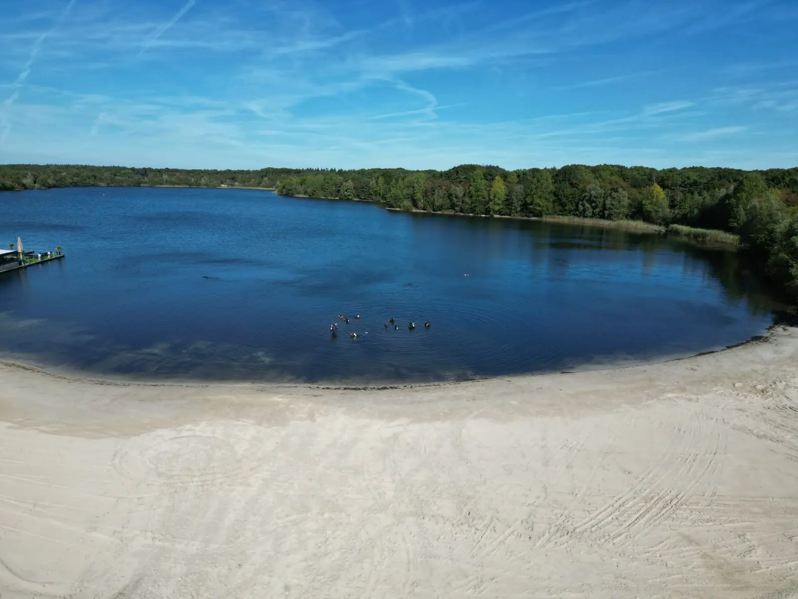 Blauwe meer
