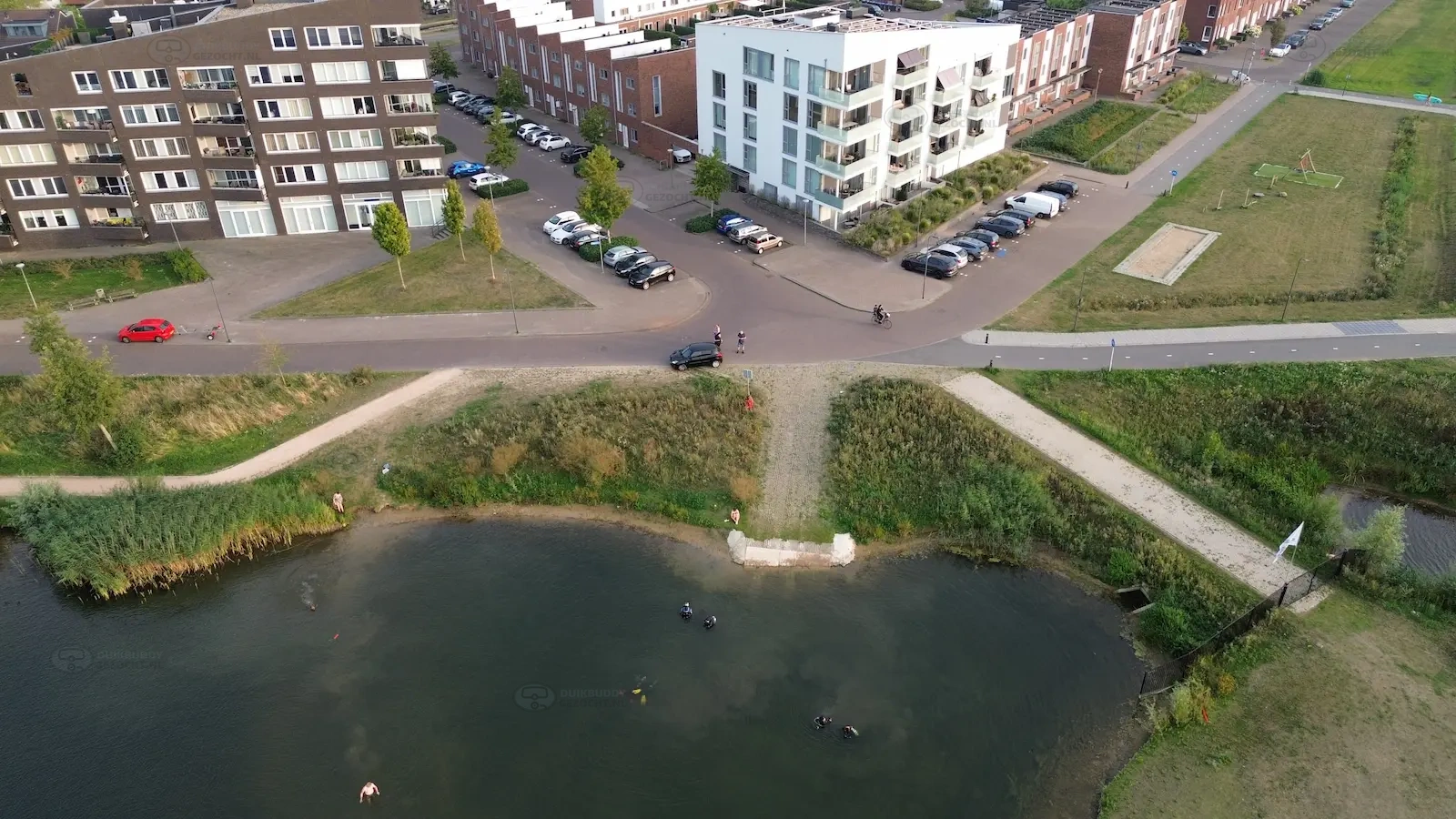 Groote wieleplas Boothelling luchtfoto (2)