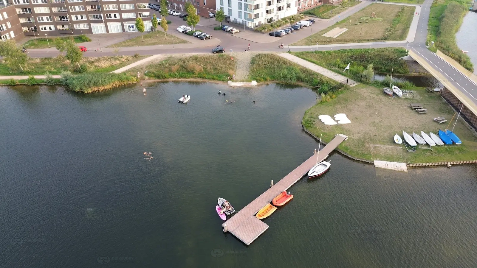 Groote wieleplas Boothelling luchtfoto (4)