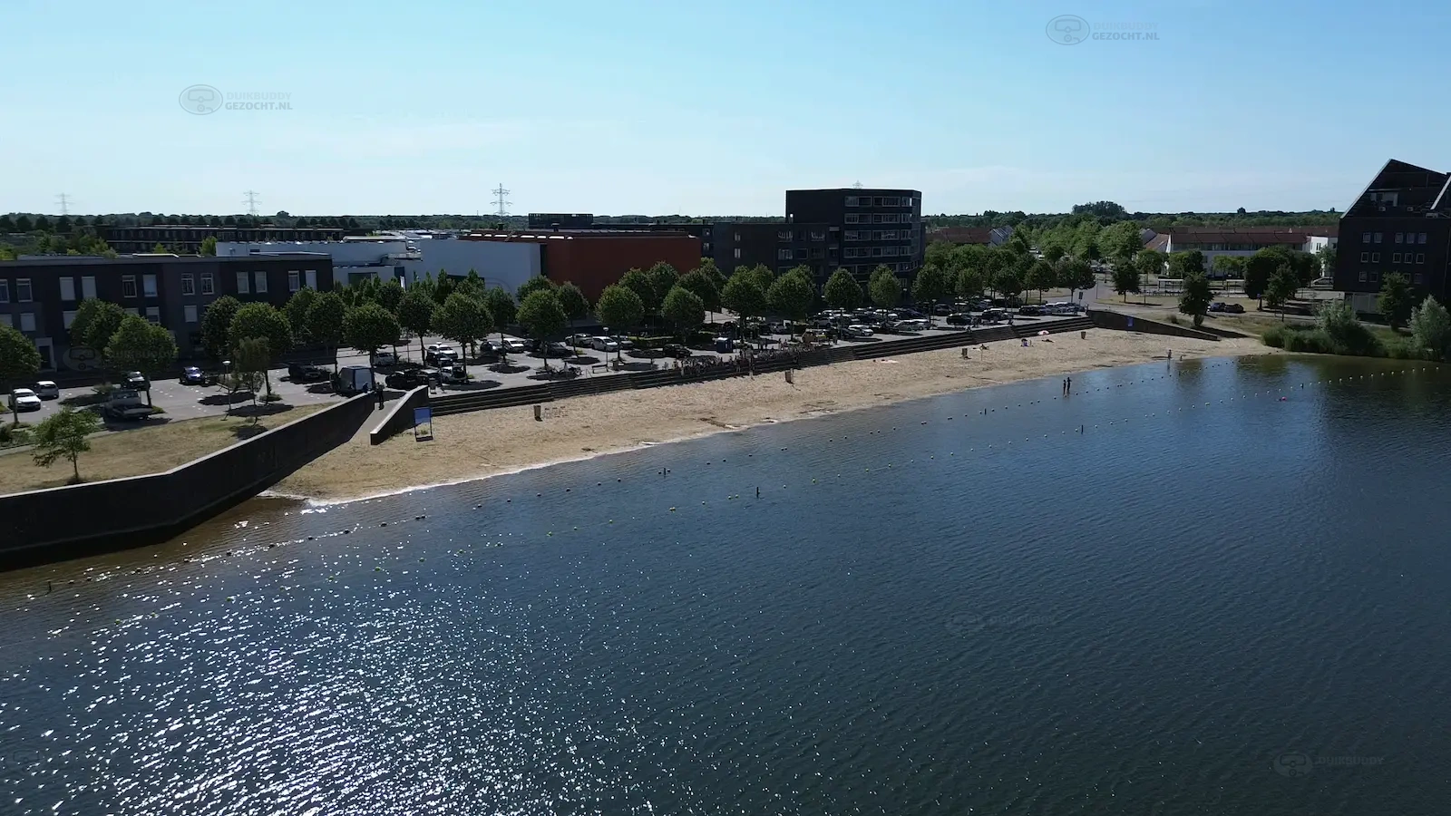 Grootte wielenplas luchtfoto 1