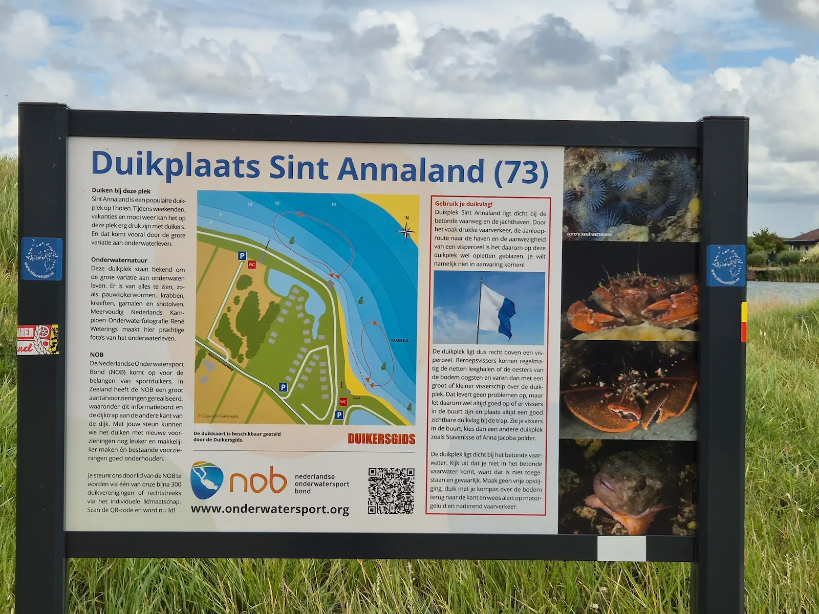 Duiklocatie Sint-Annaland bij de Krabbenkreek
