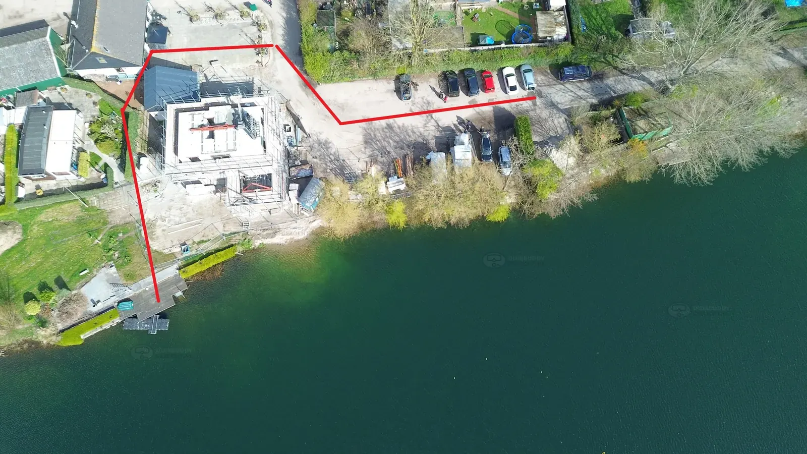 boomgaardplas Luchtfoto 12 TIJDELIJK ROUTE